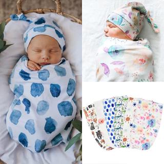 （beasties.ph）COD Newborn Infant Baby Swaddle Blanket Wrap Sleeping Bag Sleep Sacks Hat Outfits