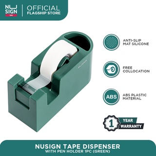 Nusign by Deli NS123 Nusign Tape Dispenser With Pen Holder 1pc