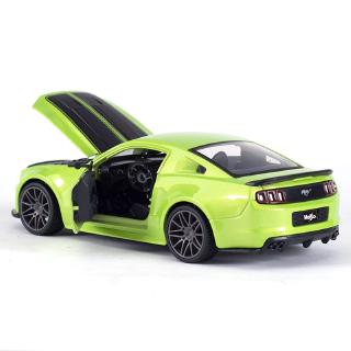 Maisto 1:24 2014 Ford Mustang Street Racer Sports Car Static Die Cast Vehicles Collectible Model Car Toys (3)