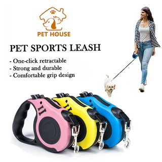 Retractable Dog Leash 3M Pet Traction Rope Dog Traction Rope Automatic Telescopic Traction