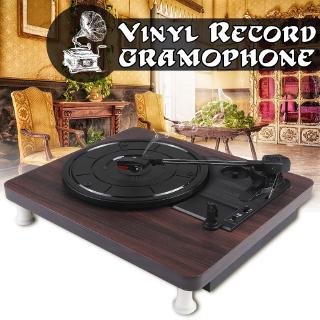 bluetooth Vinyl Record Player Turntable Antique Gramophone Disc Vinyl Audio 3.5mm Output USB DC 5V (1)