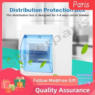 [Wholesale Price] Plastic Distribution Protection Box For 3-4 Ways Circuit Breaker Indoor On The Wall (1)