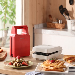 toaster220V Electric Sandwich Maker Mini Waffle Maker Toaster Baking Multifunctional Light Food Brea