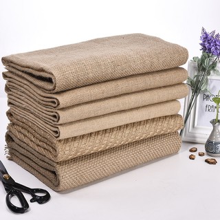 [1*1.5 meter]Jute hessian cloth photography cloth background cloth sack cloth DIY handmade tea mat wall cloth tab (1)