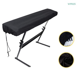 WMES1 Adjustable Piano Covers Dust-proof Keyboard Cover Dust Covers Elastic Cord Waterproof Stretchable Super Practical Locking Clasp 61/88-key Electric/Digital Piano