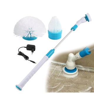 【Jualan spot】 Eworld 6 pcs Multi-function Electric Cleaning Brush Wireless Long Handle Cleaner