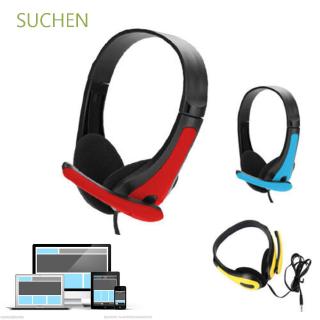 SUCHEN For PC Computer Phone Noise Cancelling Microphone Headset