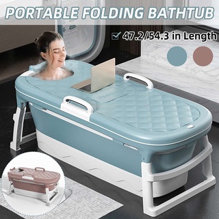 Nozzle bathtub Shower RoomLarge Portable Folding Bathtub Adult Folding Tub Massage Adult Bath Barrel