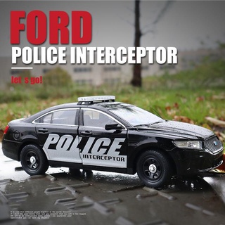 1:32 Ford Taurus Police Interceptor Toy Alloy Car Diecasts & Toy Vehicles Car Model Miniature Scale