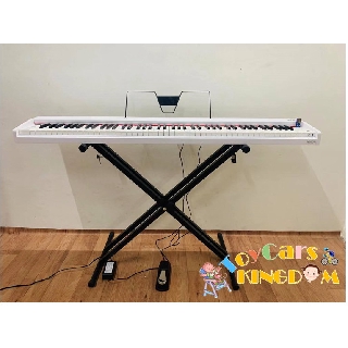 Digital 88 Keys Portable Keyboard with Built In Speakers, Piano Stand and Music Rest