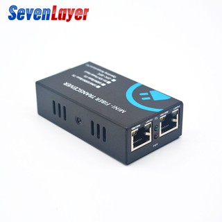 Media Converter 2 RJ45 1 SC 10/100M Fast Ethernet Switch Converter 20KM Ethernet mini