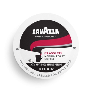 Lavazza Classico Single-Serve Coffee K-Cups for Keurig Brewer, Medium Roast
