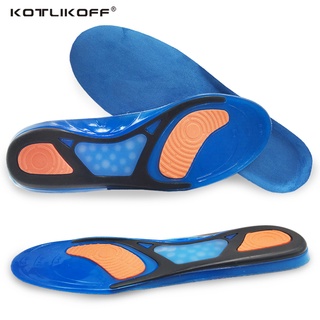 KOTLIKOFF Sport Insoles Shock Absorption Pads Running Sport Shoes Inserts Breathable Insoles Foot He