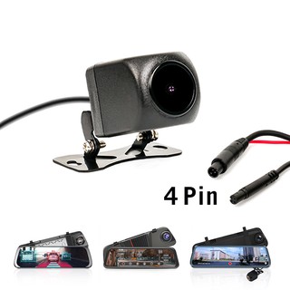 【Ready Stock】✼New Car Rear View Camera with 4 pin for Car DVR Car Mirror Dashcam Waterproof 2.5mm Ja