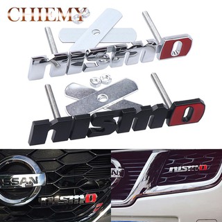 Metal NISMO Car Stickers Front Grille Badge Emblem Car Styling For Nissan Teana
