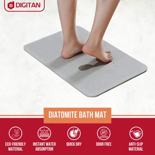 Authentic Japanese Diatomite Quick Dry Fast Absorbent Bath Mat Anti-slip Anti bacterial Hard Mat
