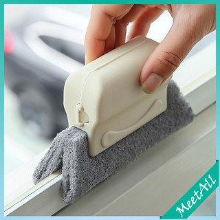 Window Slot Cleaning Tool Window Groove Cleaning Cloth Cleaning Brush Slot Cleaner Brush Clean Sweeping the Small Brush