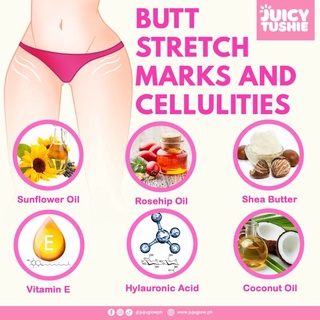 COD: Juicy Tushie Butt Whitening Scrub | Intimate Brightening Serum | Juju Glow (7)