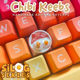 Chibi Keebs - Handmade Artisan Keycaps | Silog Series (4)