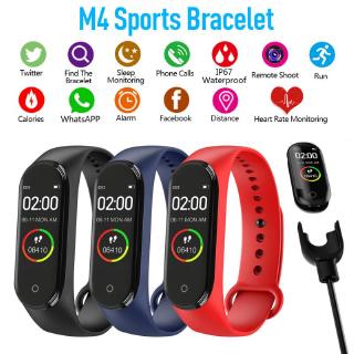 M4 Smart Band Wristband Watch Fitness Tracker Bracelet Touch Sport Heart Rate Monitor pedometer