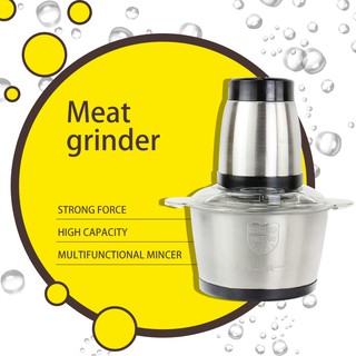 Electric meat grinder food procesor electric grinder tools steel home glasses meat grinder electric (1)
