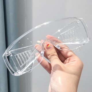 allbuy] Medical Safety Goggles Protective Glasses Lab Eye Protection Medical Protective Eyewear Transparent Lens Workplace Safety Goggles Anti-dust Supplies