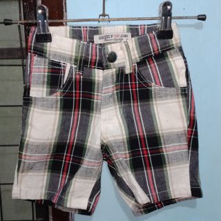 Grizzly Checkered Shorts for Infant