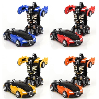 Transform Car,Rescue Bots Deformation Car One-Step Car Robot Vehicle Model Action Figures Toy