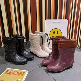 ❅Rain Boots fashion Four seasons for women rubber shoes