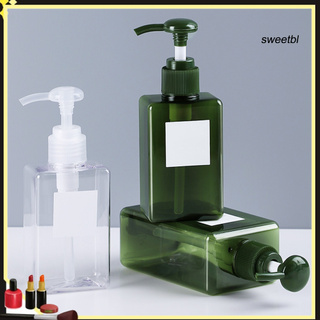 SWEN_100/150/250ml Home Shower Shampoo Lotion Empty Refillable Pump Dispenser Bottle