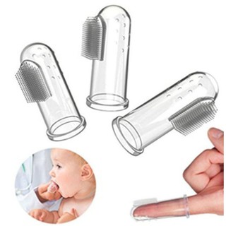 BPA FREE PVC FREE silicone finger brush gum and teeth massager for babies silicon cowandlila