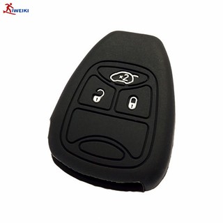 【COD】Choosable Colors Silicone Key Remote Case Cover Shell Fob Holder For Jeep Chrysler Dodge