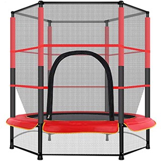 BBA BBA Unicorn 4.5 Feet Trampoline with Safety Net (Red)