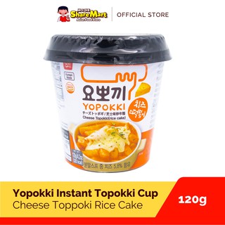 Yopokki Instant Cheese Topokki Rice Cake Cup 120g