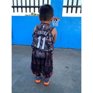 Kid's Sports Apparel♞jersey for kids terno brooklyn nets KYRIE IRVING nba basketball high quality fu (1)