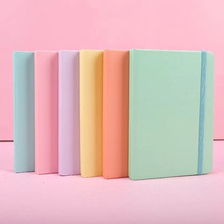 Pastel Color Hardcover Lined Notebook