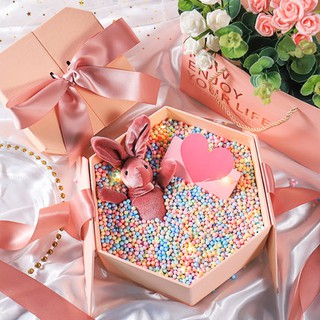 25g/bag Colorful Foam Ball Gift Box Filler Candy Box Gift Packing Supplies Birthday Party Decorations Wedding Flower Box Filler