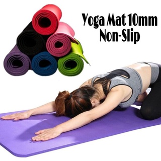 JPM 10mm Premium NBR Durable Yoga Mat High Quality Exercise Dance Yogamat with FREE BAG