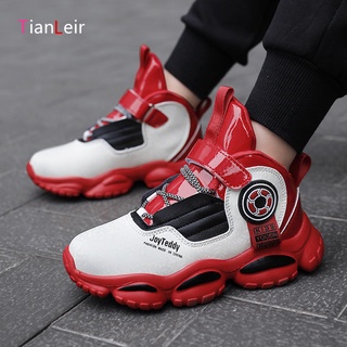 New 2021 Children's Sneakers Boys Basketball Sports Shoes For Boys High Quality Comfortable Running