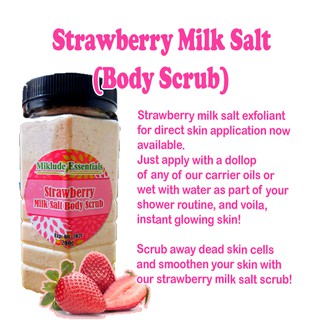 Body Scrub - Premium Milk and Salt