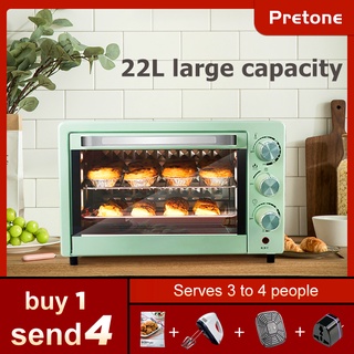 Oven Pretone 22L Home Multifunctional Electric Oven Smart Large Capacity Oven One year warranty (1)