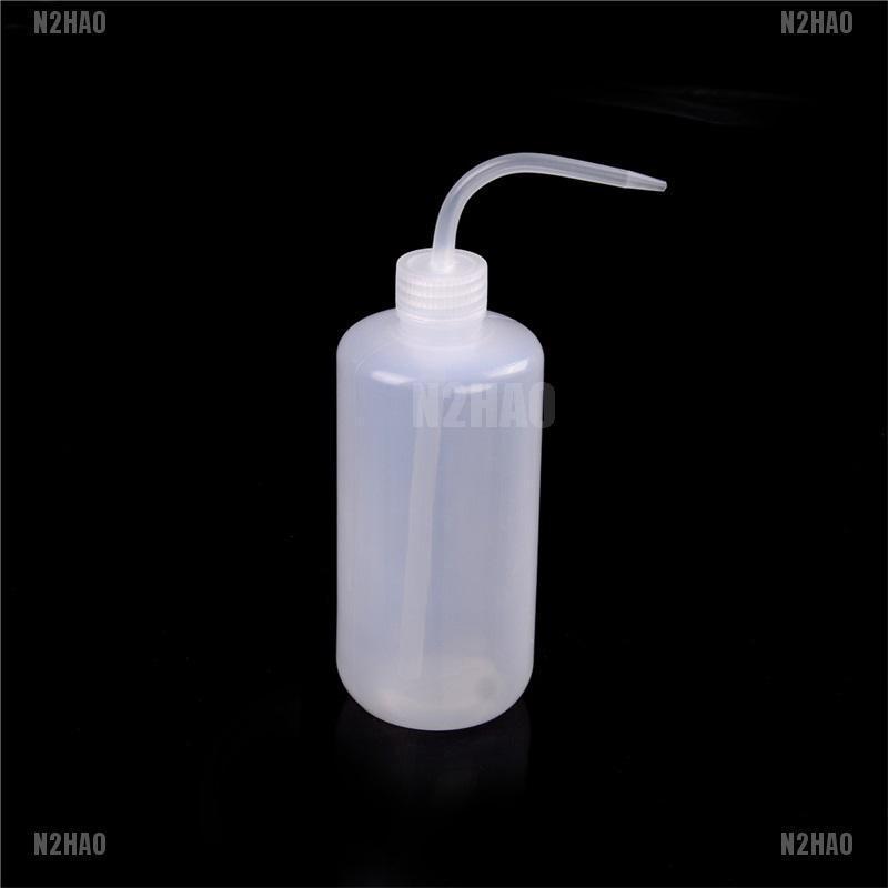 N2HAO 1pc 500ML Large Diffuser Squeeze Tattoo Washing Cleaning Clean Lab ABS Bottle