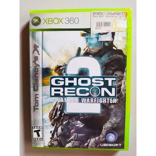 GHOST RECON ADVANCED WAR FIGHTER NTSC - XBOX 360 GAMES