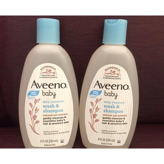 Aveeno Wash and Shampoo (236ml)