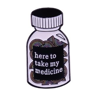 Medicine Bottle Harry Styles Pin Lyrics Inspired Jewelry
