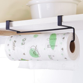 Kitchen Tissue Holder Hanging Bathroom Toilet Roll Paper Holder Towel Rack (6)