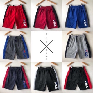 New Style Urban FILA Shorts For Men Trendy Short Zipper pockets