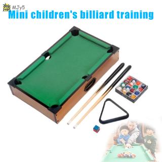 MJy5♡♡♡ Mini Tabletop Pool Table Billiards Set Training Gift for Children Fun Entertainment