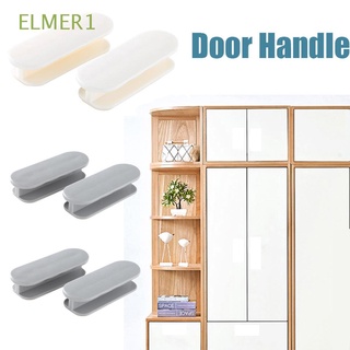 ELMER1 Modern Drawer Knob Self-adhesive Cabinet Pull Knob Door Handle Window Kitchen Cupboard Minimalist Wardrobe Punch-free Home Decoration/Multicolor