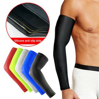 T4K Bike Cycling Sun UV Protection Stretchable Arm Sleeves Pair for Outdoor Games